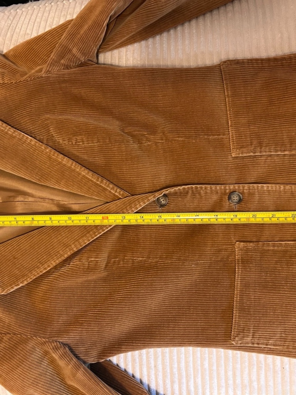 Vintage Swingles by Character Brown Corduroy Blazer Jacket 70s - Picture 7 of 7
